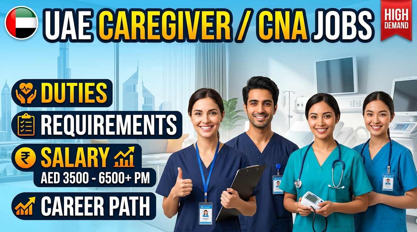UAE Caregiver / CNA Jobs: Duties, Requirements, Salary and Career Opportunities