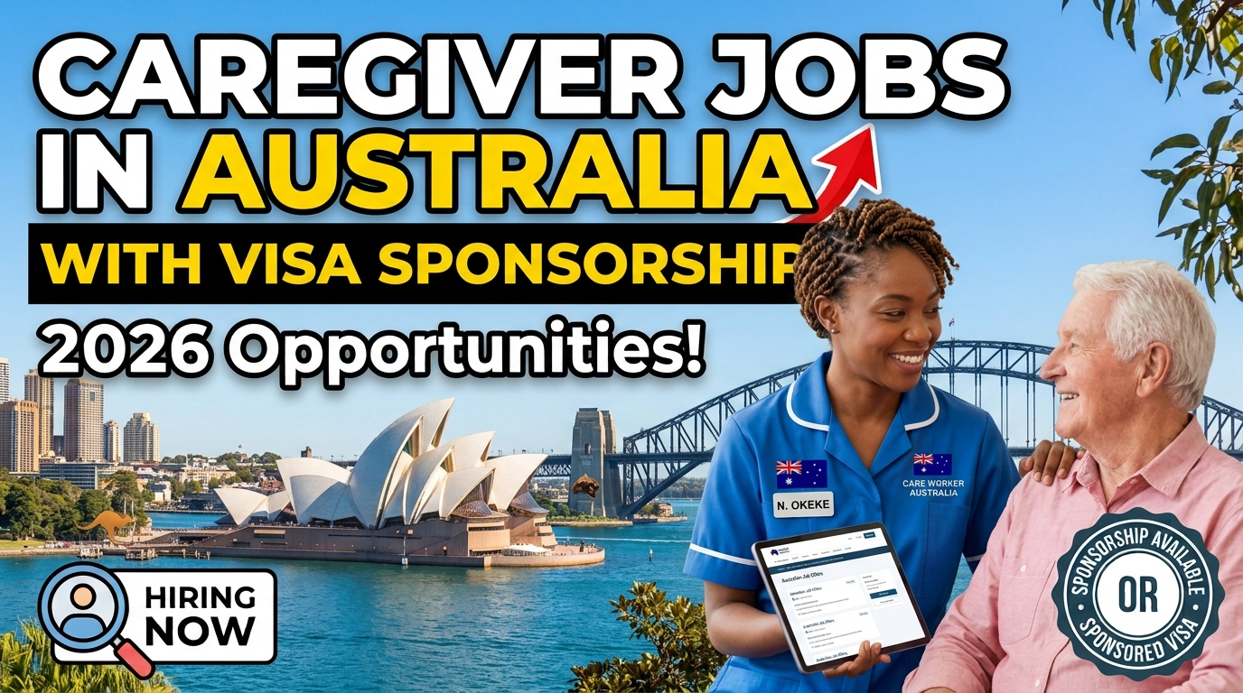Caregiver Jobs in Australia With Visa Sponsorship 2026
